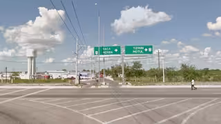 Uno de los pasajeros fue trasladado a un hospital de Motul