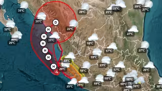 Se reduce probabilidad de que huracán Simón categoría 3 toque tierra en México, pero siguen los riesgos