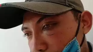 El quejosos fue ingresado a los separos donde permaneció hasta la tarde del domingo