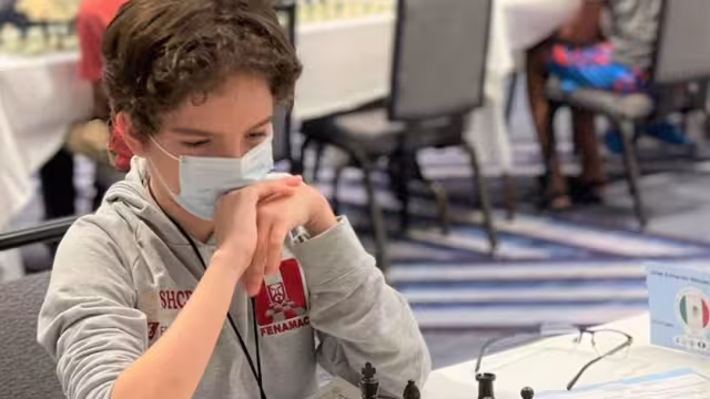 José Armando Macías Zamora concluyó en el sitio 45 en la categoría Sub-14