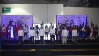 El juramento deportivo corrió a cargo de la ajedrecista local Magdalena Matú Carballo