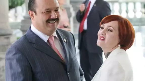 César Duarte y Bertha Olga Gómez Fong (Especial/Cuartoscuro) César Duarte y Bertha Olga Gómez Fong (Especial/Cuartoscuro)