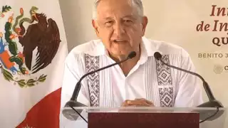 El Presidente de México destacó que su política de abrazos no balazos en Cancún