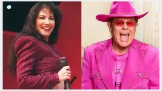 Elton John encendió las redes sociales con un sencillo homenaje a Selena Quintanilla, ‘La Reina del Tex-Mex’, que murió en 1995.