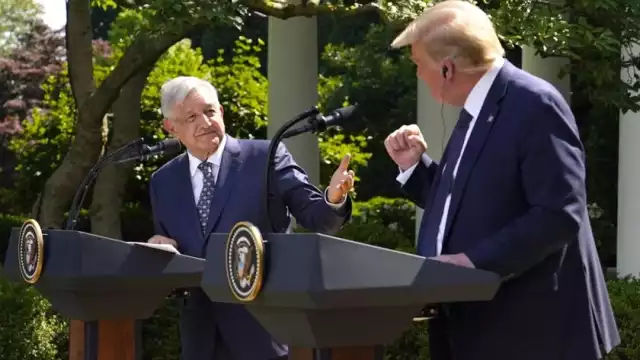 Andrés Manuel López Obrador sostuvo una buena relación de trabajo con Donald Trump mientras él fue presidente de Estados Unidos