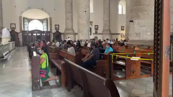La Catedral de Mérida continúa aplicando todas las medidas de higiene La Catedral de Mérida continúa aplicando todas las medidas de higiene