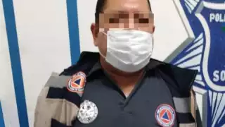 El ahora extrabajador de Protección Civil de Playa del Carmen, permanecerá en los separos en espera de aclarar su estatus legal