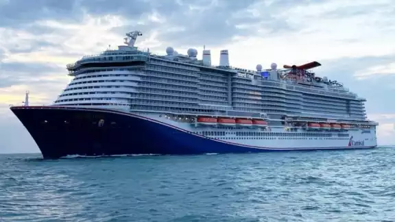 El crucero 'Mardi Gras', uno de los seis más grandes del mundo, llegará a Cozumel con una ocupación de entre 30 y 40 por ciento