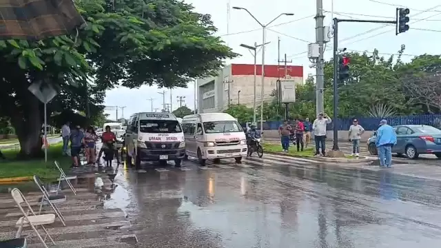 Se registran afectaciones en el acceso al aeropuerto de Mérida