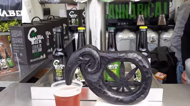 La cerveza con cannabis está hecha con semillla de cáñamo