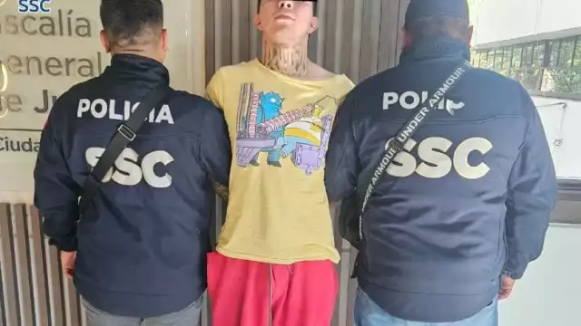 Elementos de la Secretaría de Seguridad Ciudadana detuvieron al sujeto.