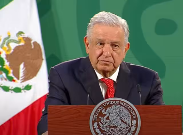 AMLO, durante su conferencia de prensa