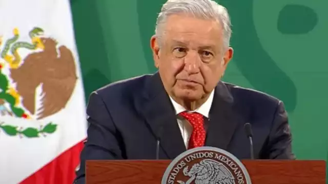 AMLO, durante su conferencia de prensa