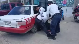 Policías detienen a franeleros en Escárcega por acosar a automovilistas