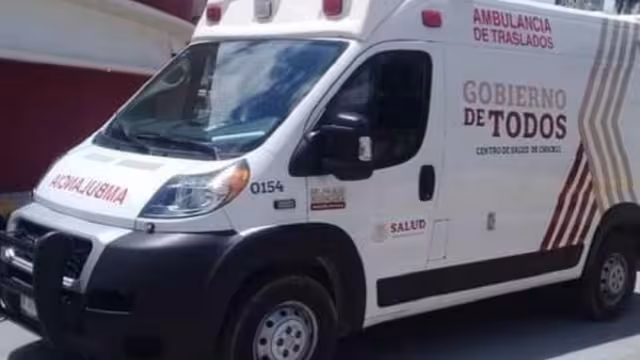 El cuerpo de la mujer fue trasladado a la fiscalía de Ciudad del Carmen