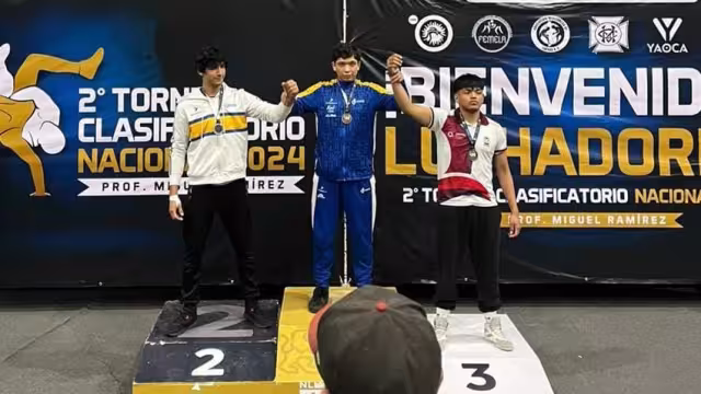 La Selección de Luchas Asociadas de Quintana Roo subió al pódium de triunfadores al conseguir un total de cinco medallas