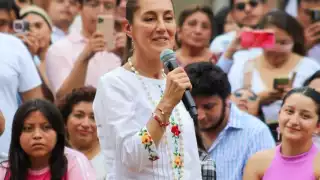 El panel de periodistas con la Dra. Claudia Sheinbaum tuvo la participación de 12 comunicadores