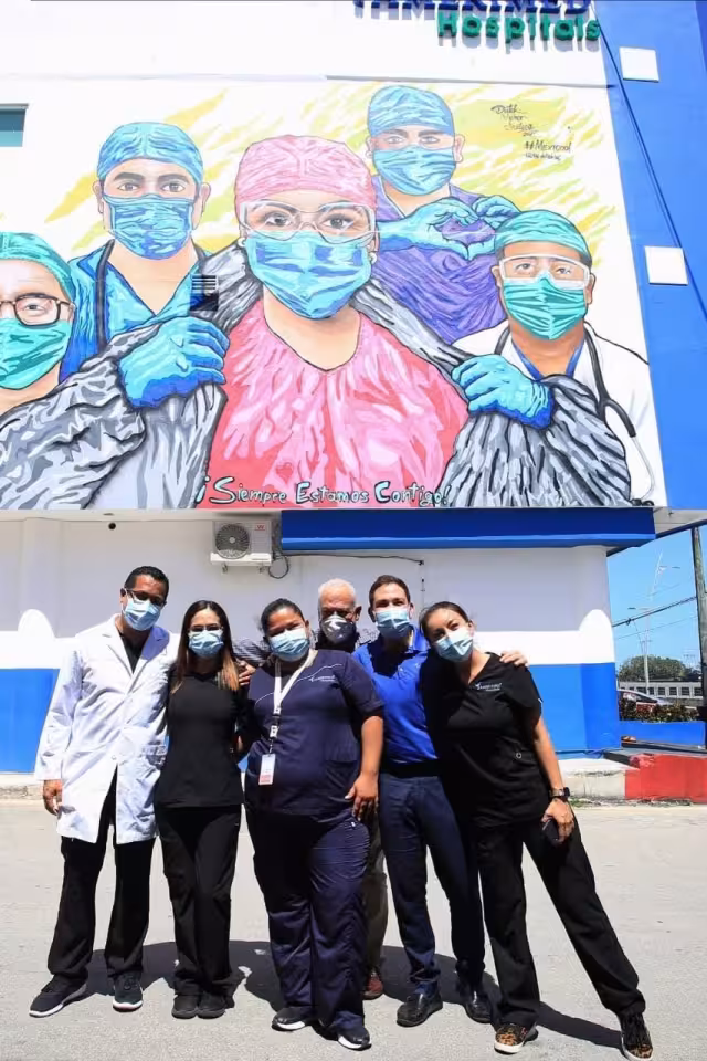 Este martes 16 de marzo se inauguró oficialmente el mural