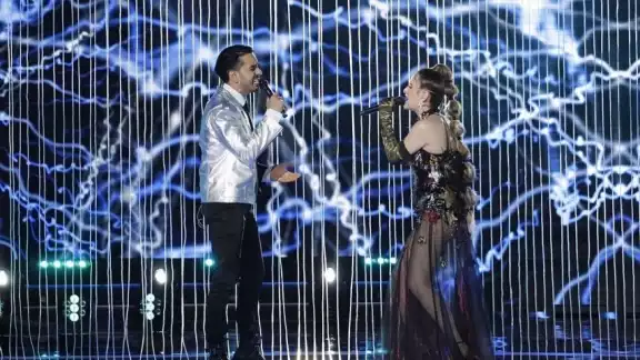 Mar y Andrés realizaron una gran interpretación a dueto. Foto: La Academia