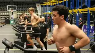 El tizimileño ha superado la prueba de acondicionamiento aeróbico y le quedan las de fuerza, gimnasia y mixto