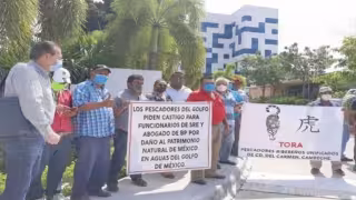 Pescadores de Carmen denuncian presunto fraude en apoyos por BP