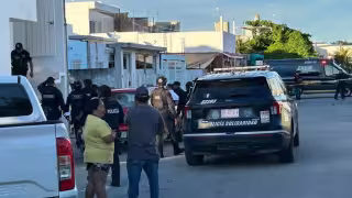 Balacera deja una persona sin vida y otra lesionada en  Playa del Carmen