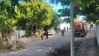 Autoridades acordonaron el lugar tras el ataque a una casa