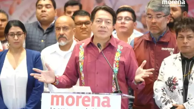 Mario Delgado presentó a los posibles candidatos para Gobernador del Edomex. Foto: Captura de pantalla