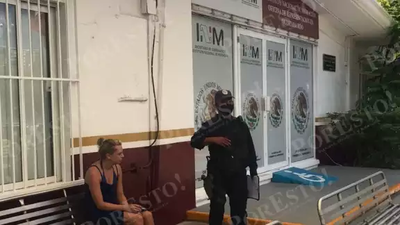 La mujer se encontraría bien en Cancún La mujer se encontraría bien en Cancún