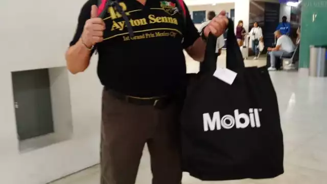 Jorge Aranda Zavala manifestó su emoción por asistir al Gran Premio de México