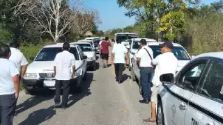 Los acusan de afectar a quienes quieren viajar por esta vía terrestre