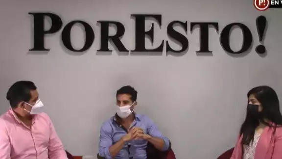 El deportista visitó la redacción de Por Esto!