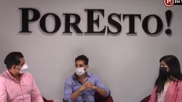 El deportista visitó la redacción de Por Esto!