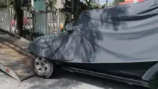 Así se halló la camioneta