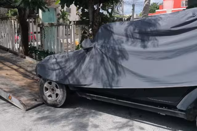 Así se halló la camioneta