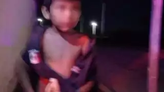 Se desconoce el paradero y familiares del menor de edad