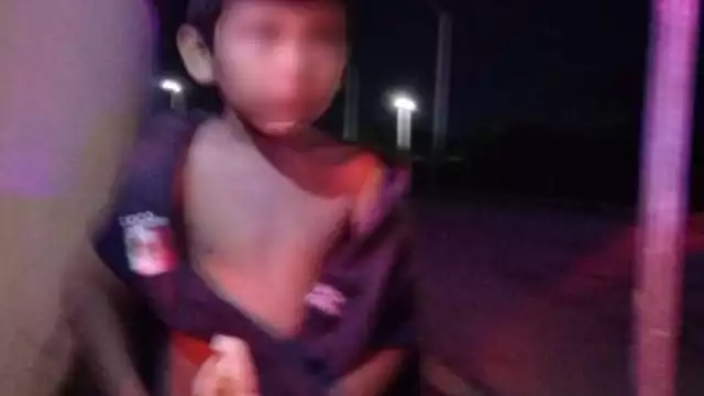 Se desconoce el paradero y familiares del menor de edad