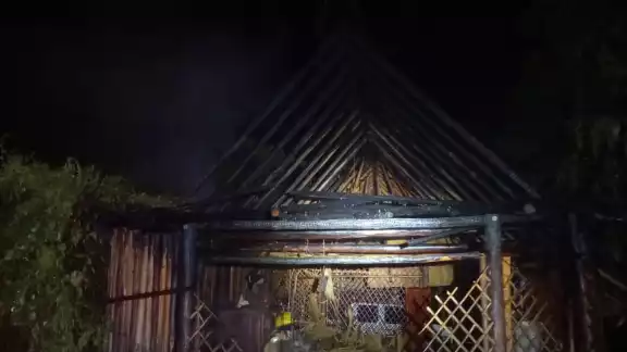 En el incendio no se registró alguna víctima, sólo daños materiales