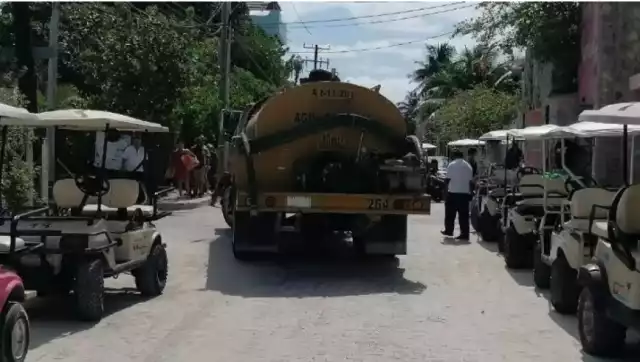 Residentes reportaron que desde el 24 de diciembre, Aguakan los afectó con cortes en el servicio