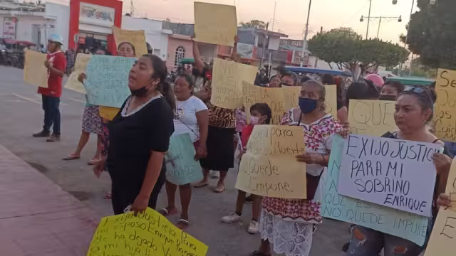 En el lugar se encontraban elementos de la policía municipal así como policías de la SSP