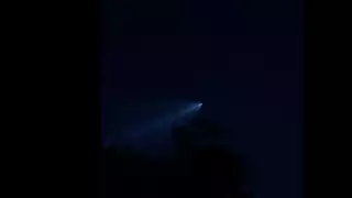 Muchas personas creyeron que se trataba de un Ovni sobrevolando Mérida