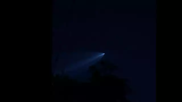 Muchas personas creyeron que se trataba de un Ovni sobrevolando Mérida