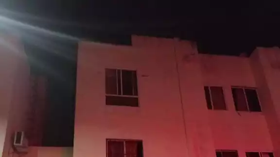 Por la caída,  presentaba múltiples golpes, por lo que fue estabilizado en el sitio y trasladado al hospital más cercano
