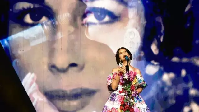 Ángela Aguilar se presentó en el Auditorio Telmex de Guadalajara este fin de semana. Foto: Instagram