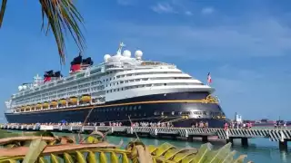 Pese a que llegaron más de 5 mil visitantes en el buque Disney Magic, dejaron muy poca derrama económica a Progreso