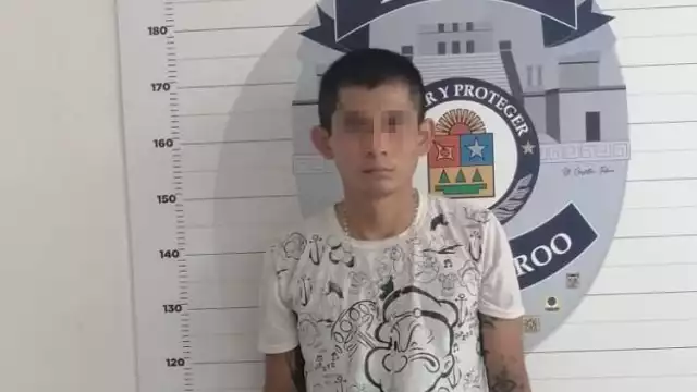 Ante el hallazgo los oficiales procedieron a la formal detención del masculino