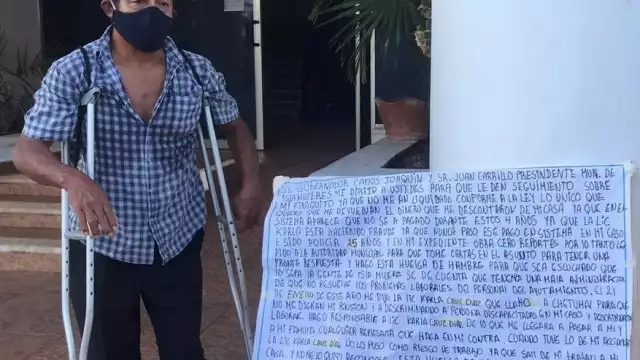 Acusa al Ayuntamiento de Isla Mujeres de incumplimiento