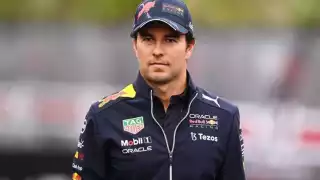 Carlo Rivera dedicó un momento de su presentación para reconocer al jalisciense por su desempeño en la Fórmula 1.
