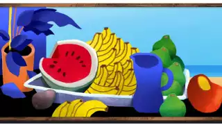 Esta es la pintura que eligió google. Foto: Especial