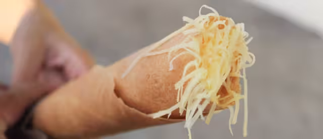 Las marquesitas son postre famoso de Yucatán